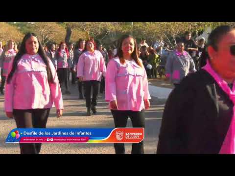 Desfile de Jardines de Infantes 2026 sobre Avenida Siria