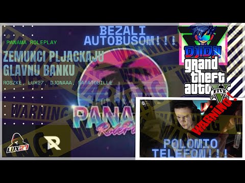 🌴PANAMA RP🌴 ZEMUNCI PLJACKAJU GLAVNU BANKU!!! LUX POLOMIO TELEFON 🌴PANAMA RP🌴