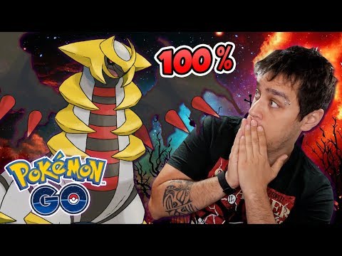 ABSURDO! UM GIRATINA 100% APARECEU! - Pokémon Go | Completando a 5ª Gen #4  EBDM #120