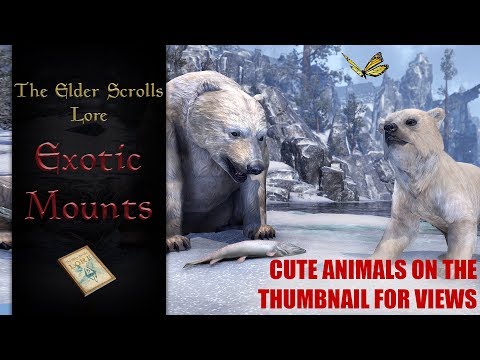 Are Exotic Mounts Lore Friendly? - The Elder Scrolls Lore Discussion
