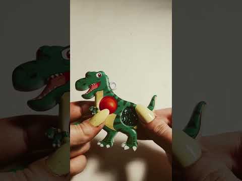 dinosaur fidget pop 🦕 #satisfying #fidgets