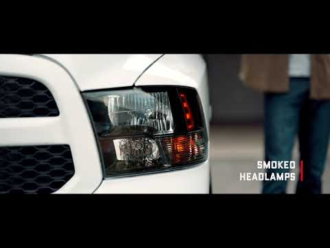 YouTube Video of the The New Ram 1500 Express CREW Cab - It's not only big on space, it's also big on looks. As if the standard Ram 1500 Express wasn't tough enough, we've added even more standard features and black accent additions.