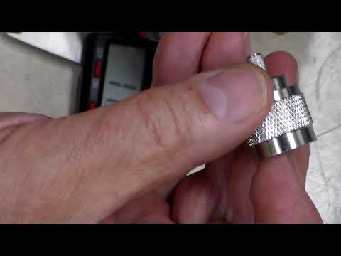 N Type Coax Connector Installation