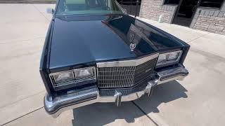 1984 Cadillac Eldorado Biarritz Start Up and Power Sunroof Open