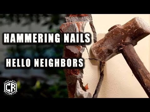 3 HOURS OF HAMMER SOUNDS. Hammering Nails Sound Effect