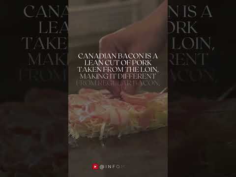 Have you ever wondered what Canadian bacon is and why it's popular on pizza? #canampizza