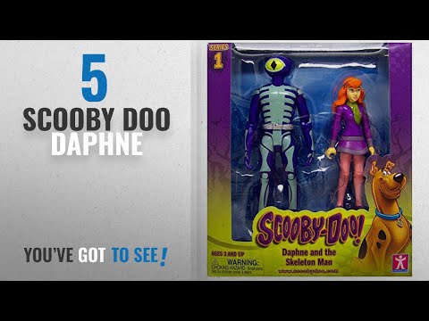 Top 10 Scooby Doo Daphne [2018]: Scooby Doo Daphne and the Skeleton Man Action Figures 5" Poseable