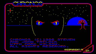 [Amstrad CPC] Chronos - Longplay