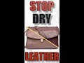 Leather Bag Starting To Look Old? Try This! #shorts