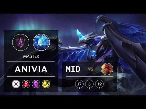 Anivia Mid vs Annie - KR Master Patch 9.19