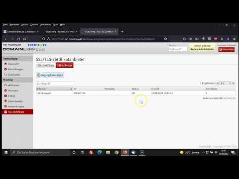 Domainexpress: SSL-Zertifikat mit LetsEncrypt kostenlos und selbst anlegen