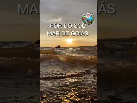 O mar de Goiás, pôr do sol lago Corumbá ALEXÂNIA Goiás.