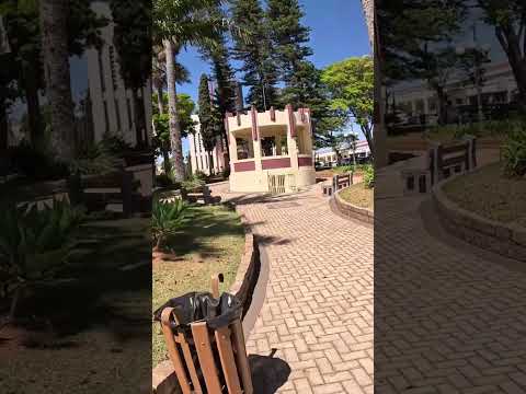 Ep 190. Praça da Igreja Matriz de Botelhos-MG. #momentos2rodas