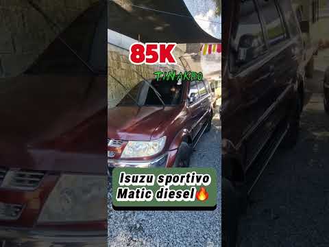 #Isuzu sportivo matic trainny 2008 model 4Ja1 engine for sale