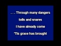 Amazing Grace Karaoke Instrumental Backing Track ...