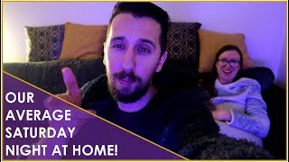 Our average Saturday night at home | Burgers, YouTube and cider!