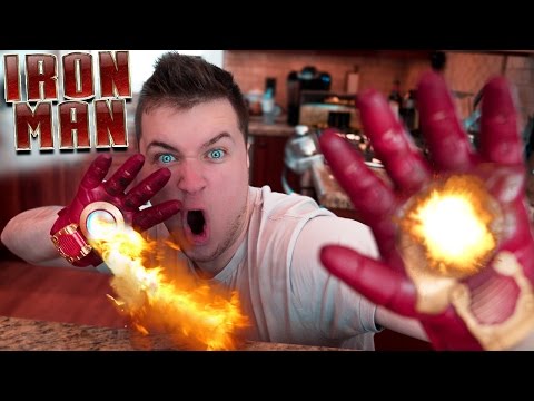 EXPERIMENT! IRON MAN GLOVES FLAMETHROWER (Deadly Toy Mod) *MOST DANGEROUS* Video