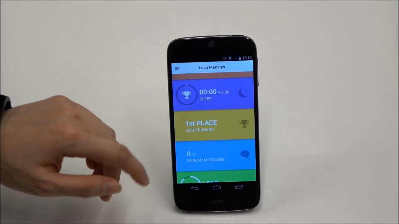 Leap Manager Apps Instruction