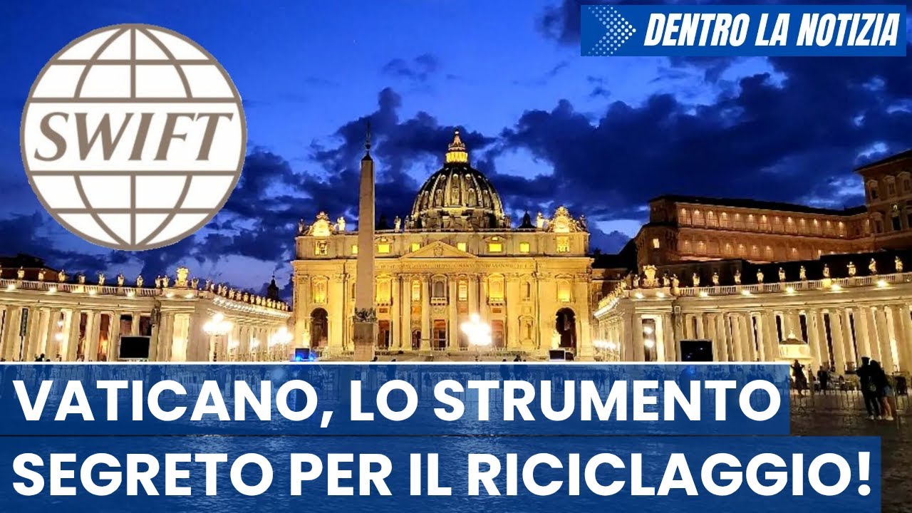 SCANDALO IN VATICANO! Ex revisore dei conti CHIESA: STRUMENTO SEGRETO per il riciclaggio di denaro..