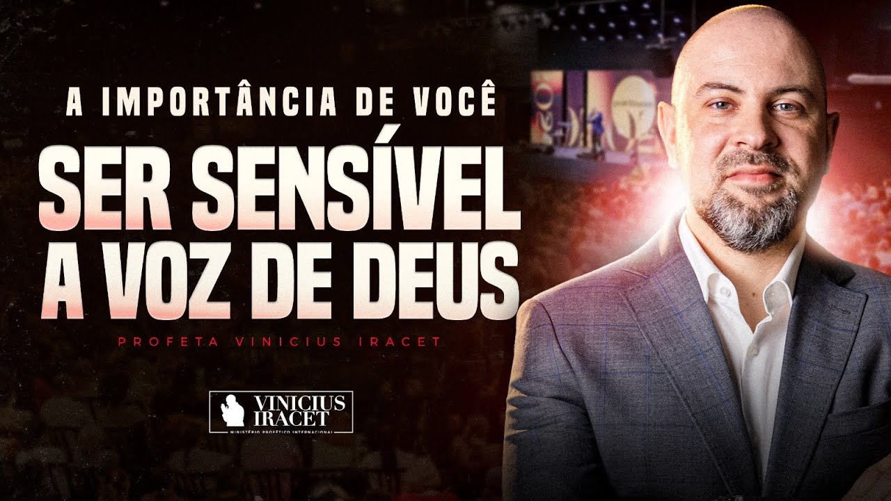 Como ser sensível a VOZ do Espírito Santo de Deus - Profetizando 2025   @ViniciusIracet