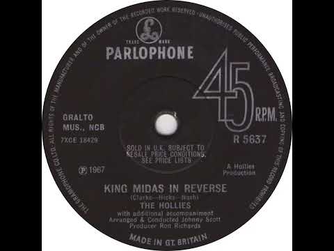 UK New Entry 1967 (235) The Hollies - King Midas In Reverse