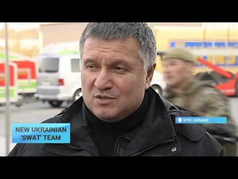 Ukraine New US-Trained ‘SWAT' Teams in Action: 20 officers practice dealing with armed standoffs