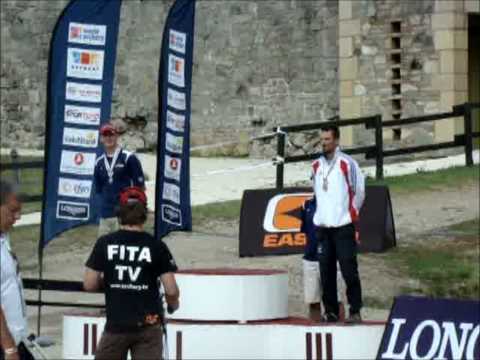 2010 World Field Mens Compound target 4 and podium
