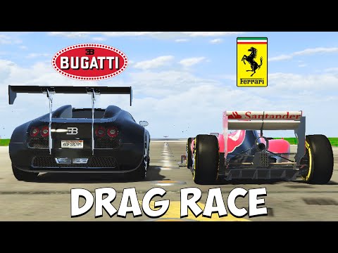 World Fastest Car vs Ferrari F1 sa GTA 5 Roleplay...