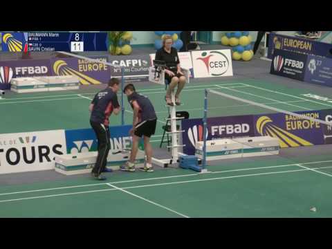 BC Chambly Oise vs BK 1973 Deltacar Benatky (Match 2, MS, Group) - ECC2016