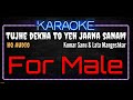 Karaoke Tujhe Dekha To Yeh Jaana Sanam For Male HQ Audio Kumar Sanu Lata Mangeshkar