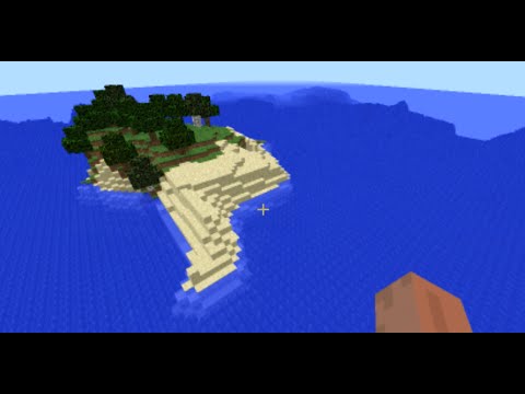 Minecraft 1.8 seed -354389867817945876 double ocean monument island