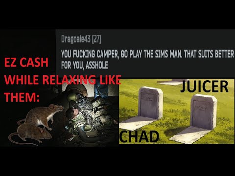 HOW TO MAKE EZ MILLIONS on RESERVE | D2 Extract Camping Montage | #3 - Escape From Tarkov