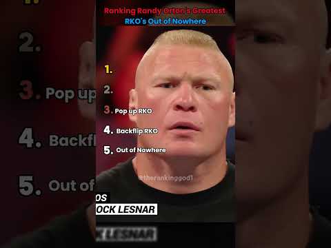 Ranking Randy Orton's Greatest RKO's Out Of Nowhere