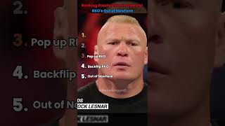 Download lagu Ranking Randy Orton's Greatest RKO's Out Of Nowhere mp3