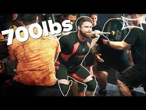 700lb SQUAT at 195lb Body Weight - Hayden Bowe @ Boss of Bosses VI
