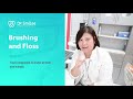 Dr. Ju Hee Lim will share with you the importance and benefits of brushing and flossing every day.