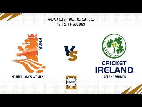 Match 1 - NED-W vs IRE-W | Highlights | ECN Netherlands-Ireland T20IW | 14 Aug 2023 | ECN23.051