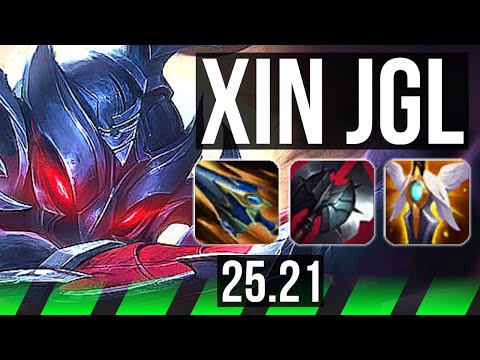 XIN ZHAO vs SHACO (JGL) | Quadra, Legendary | KR Master | 25.21