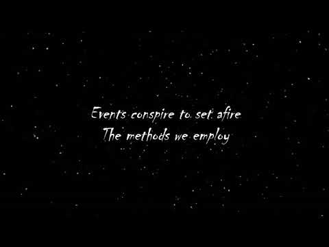 The Angry River by The Hat ft   Father John Misty    lyrics on screen True Detective soundtrack