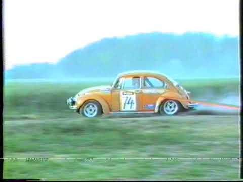 Tallin ralli 13.7.1985 - crash & action on SS3