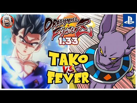 DBFZ Tako vs fever (GogetaSS4, Gotenks, Gohan) vs (Gotenks, Beerus, Tien)