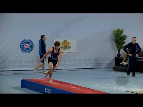 ROMAKHOV Alexandr (KAZ) - 2017 Trampoline Worlds, Sofia (BUL) - Qualification Tumbling Routine 2
