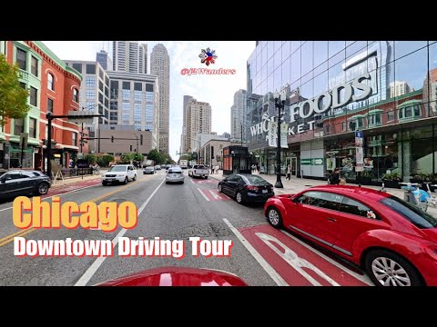 Scenic Drive to Downtown Chicago | 4K UHD City Driving Tour | #travel #chicago #downtown #usa