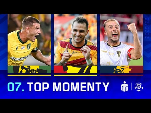 Wszystkie gole 7. kolejki | TOP MOMENTY | Ekstraklasa 2025/26