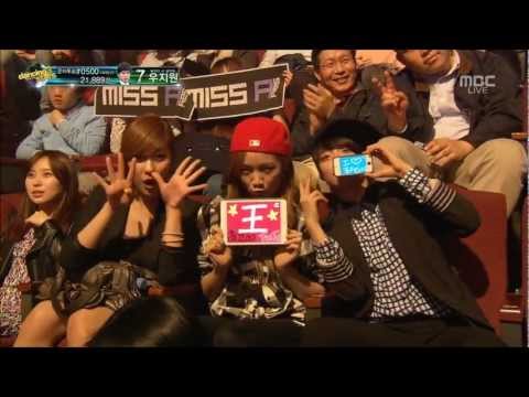 Stephanie cheered for Fei on DWTS3 (cut)