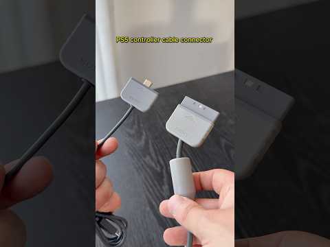 The PS1 inspired PS5 controller cable connector is an extremely nice touch #PS5Pro