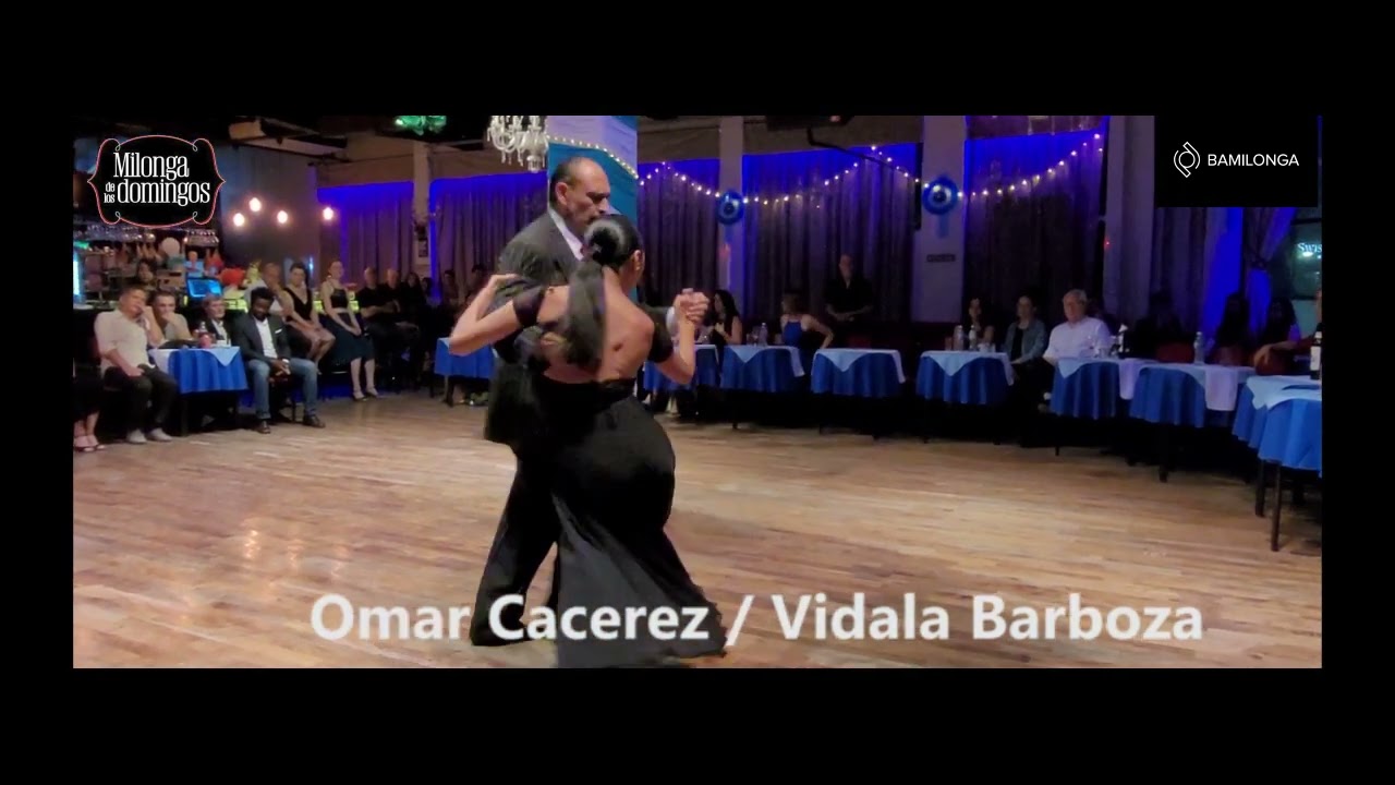 Omar Cacerez y Vidala Barboza / Milonga de los Domingos -  11/12/2022 1/4