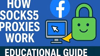 How SOCKS5 Proxies Work on Facebook: Educational Guide for Online Privacy & Network Security
