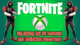 Fortnite Account Unlinking Relinking (Will i Lose My Skins)