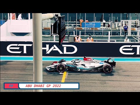 F1 Sound From Abu Dhabi GP 2022 Free Practice